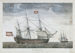 Spanish Fighting Ship by Gaetano Canali