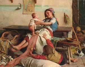 Brotherly Affection by Gaetano Chierici