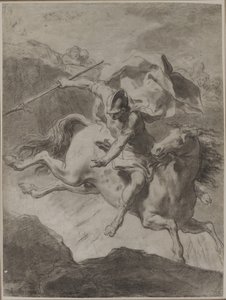 Death of Marcus Curtius by Gaetano Gandolfi