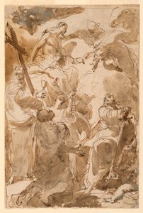 The Trinity and the Apostles, St. Peter and St. Paul, 1770–80
