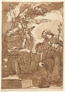 The Holy Family with God the Father by Gaetano Gandolfi
