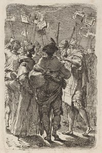 The Pilgrims by Gaetano Gandolfi
