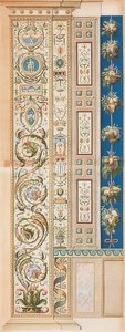 Pilaster Loggia IX (Decoration) by Gaetano Savorelli
