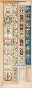 Pilaster Loggia VIII (Decoration with Groups of Children) by Gaetano Savorelli