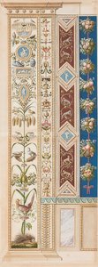 Pilaster Loggia XI (Decoration with Porcupine) by Gaetano Savorelli