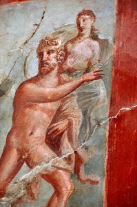 (Detail) of a Fresco from the College or Sacellum des Augustales, Herculaneum