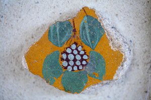 Part of the Original Decoration of a Roman House