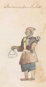 A Mohametan Fakir by Gangaram Chintaman Tambat