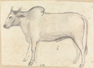An Ox by Gangaram Chintaman Tambat