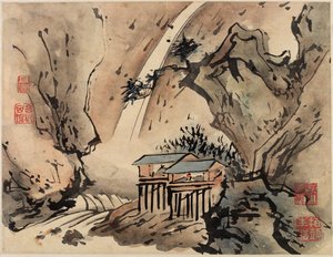 Finger Painting, from an album of ten by Gao Qipei