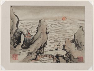 Finger Painting, from an album of ten