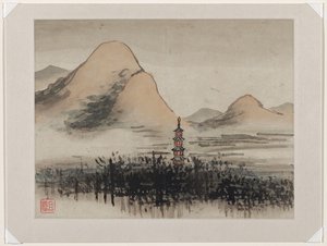 Finger Painting, from an album of ten