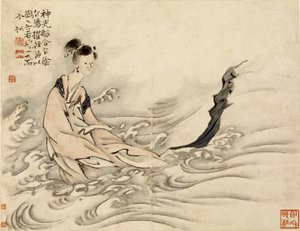 Goddess of the Luo River by Gao Qipei