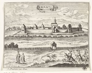 View of Lenti by Gaspar Bouttats