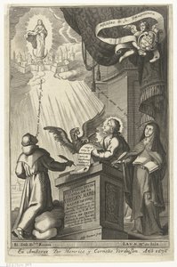 The Virgin Mary Assumed into Heaven from Historia Divina y Vida de la Virgen Maria