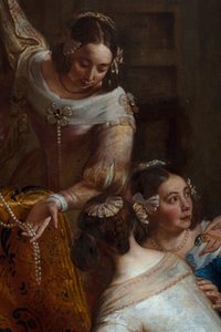 Archduchess Isabella of Spain, who gives her jewels to the Basilica of St. Martin in Halle