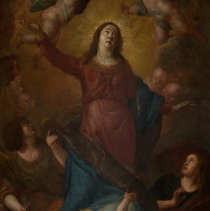 Parish Church (Sint-Walburgakerk). Painting. Gaspar de Crayer. 1652 by Gaspar De Crayer