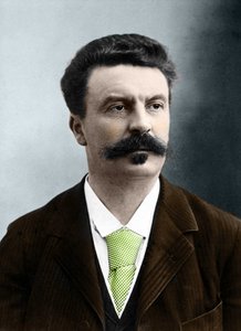 Guy de Maupassant by Nadar