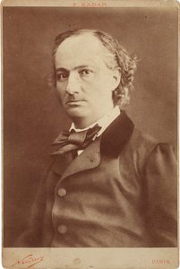 Portrait of Charles Baudelaire by Gaspard Félix Nadar