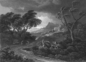 A land storm