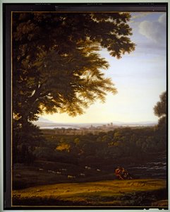 Italian Pastoral Landscape (detail)