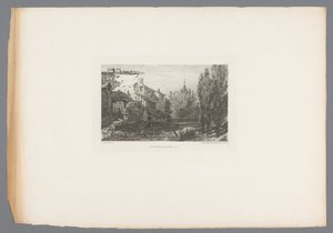 View of a Stream at Salins by Gaston Coindre