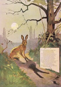 The Ears of the Hare, from Fables by Jean de La Fontaine by Gaston Gelibert