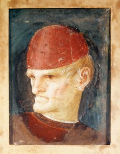 Fragment of Fresco of a Head by Gaudenzio Ferrari