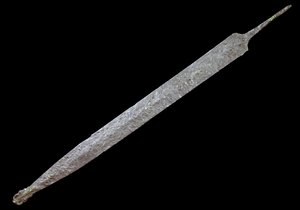 Art of Gaul: Iron Spee, Iron Age (400 BC). Museum of Antiquities, Saint Germain en Laye