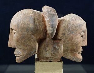 Double-headed bust of Hermes, from Roquepertuse