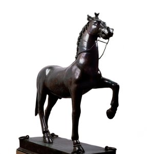 Bronze votive horse