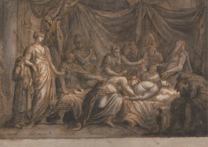Andromache Mourning the Death of Hector by Gavin Hamilton