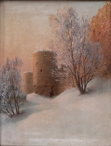 Koporye Fortress by Gavril Pavlovich Kondratenko