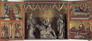 Altarpiece depicting the Lamentation and the Passion of Christ (Altar of St. Elizabeth Thuringia)