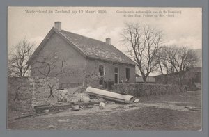 Flood in Zeeland by Gebroeders van Straaten
