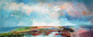 Abstract Landscape (Brittany) by Geert Bordich