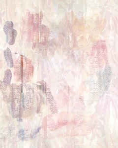 Gentle Floral Abstract by Gemma Bardot