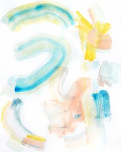 Soft Abstract Strokes by Gemma Bardot