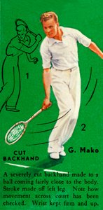 G. Mako - Cut Backhand