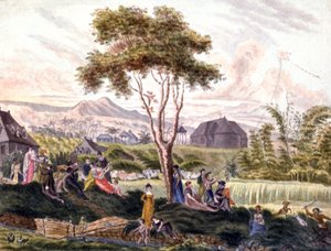 Reunion Island: View of Saint Benoit