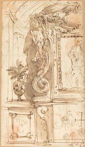 An Elaborately Sculpted Frame by Genoese 17th Century