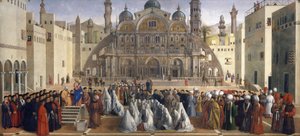 St. Mark Preaching in Alexandria, Egypt by Gentile and Giovanni Bellini