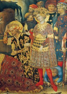 Adoration of the Magi (detail) by Gentile da Fabriano