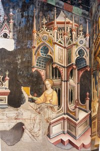 The Hall of Liberal Arts and Planets by Gentile da Fabriano