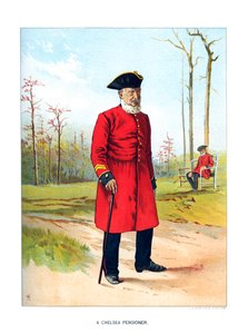 Chelsea Pensioner by Geoffrey Douglas Giles