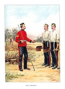 Royal Engineers, c1890