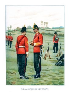 The 43rd Oxfordshire Light Infantry by Geoffrey Douglas Giles