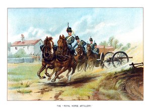 The Royal Horse Artillery, c1890