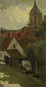 The Tower of Gorkum by Georg-Hendrik Breitner
