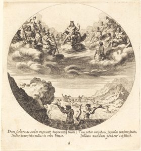 Jove and the Gods by Georg Andreas Wolfgang the Elder